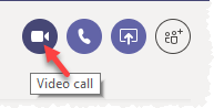 teams video call 
